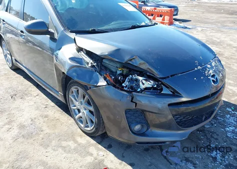 2012 Mazda Mazda3 S Touring z USA, uszkodzony, nr VIN JM1BL1L68C1511363